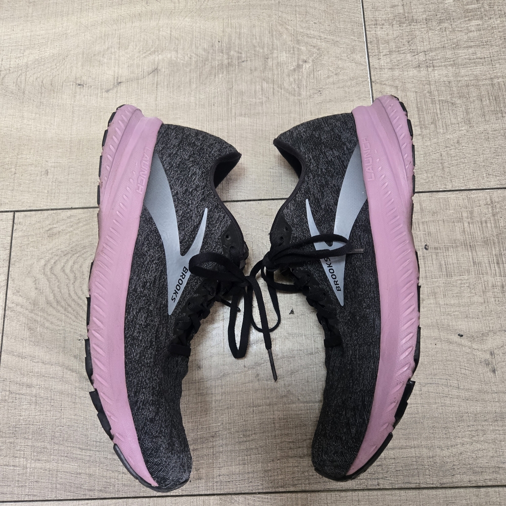 Brooks Launch 6 Womens Size 10 B 1203221B081 Black Running Shoes Sneakers